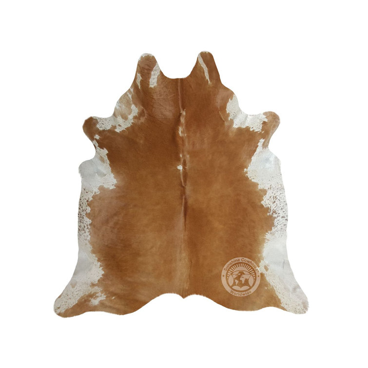 Luxury Cowhides Handmade Cowhide Leather Rug Wayfair